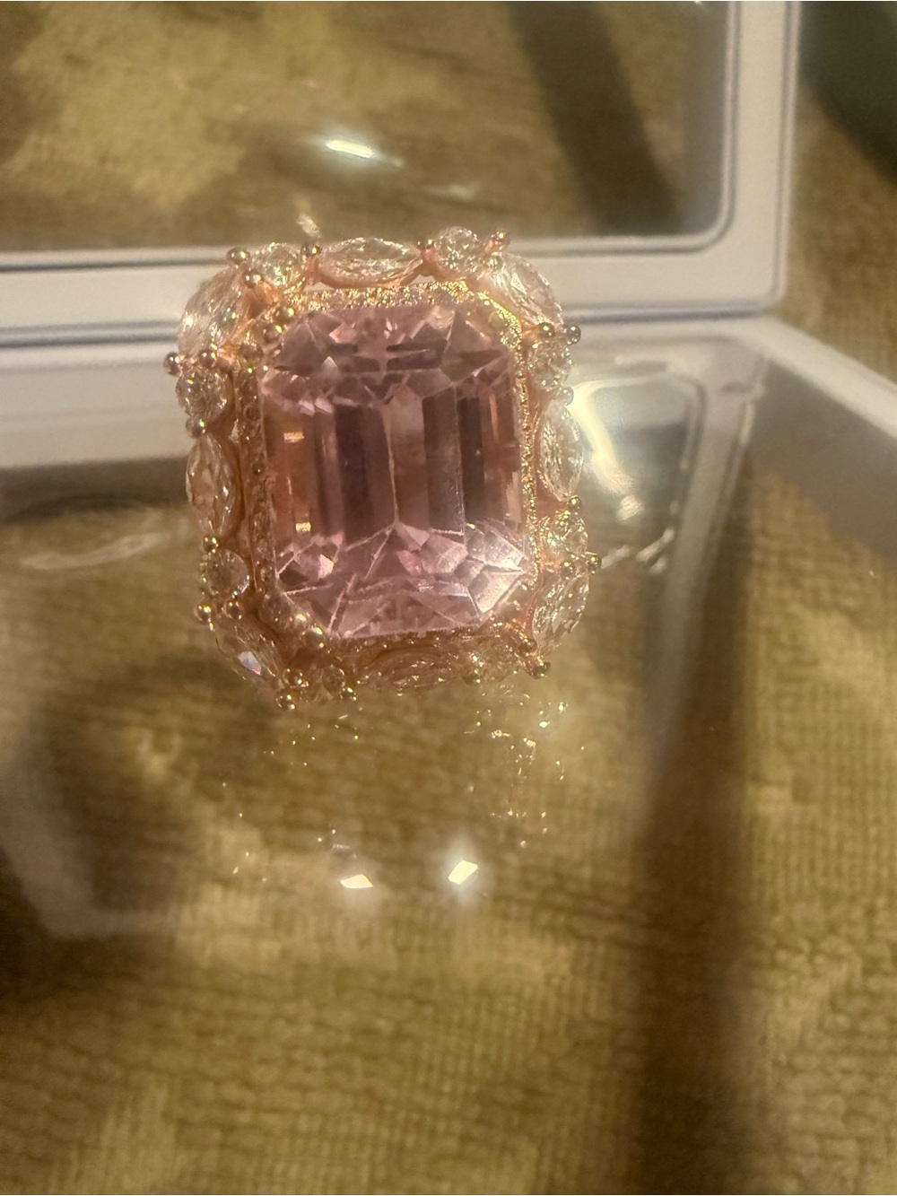 13-calorie pure silver kunzite